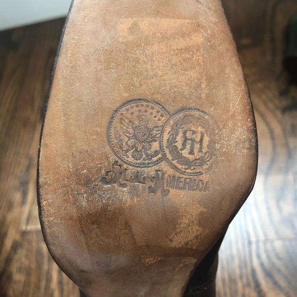 Vintage 1800’s All America Women’s Lace Up Leather/Canvas Victorian Narrow Boots - Picture 13 of 13